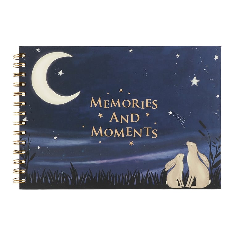 Look At The Stars Baby Memory Book - Record Precious Milestones & Childhood Memories