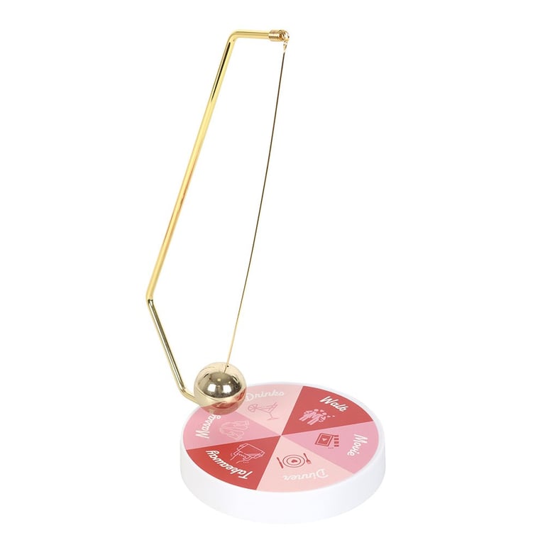 Date Night Pendulum Decision Maker - Instant Spontaneous Date Ideas for Couples