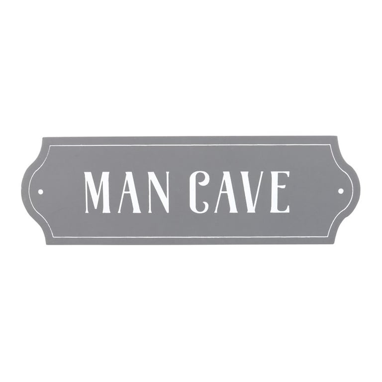 Vintage Man Cave Door Plaque - Perfect Father s Day Gift Decoration