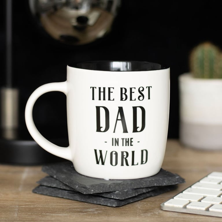 Best Dad in the World Mug - Perfect Birthday & Father s Day Gift for Him