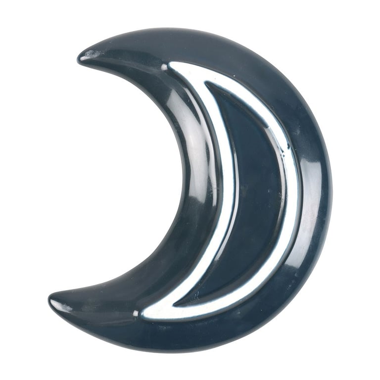 Crescent Moon Owl Ceramic Trinket Dish - Home Dcor Accessory for Jewelry and Small Accessories