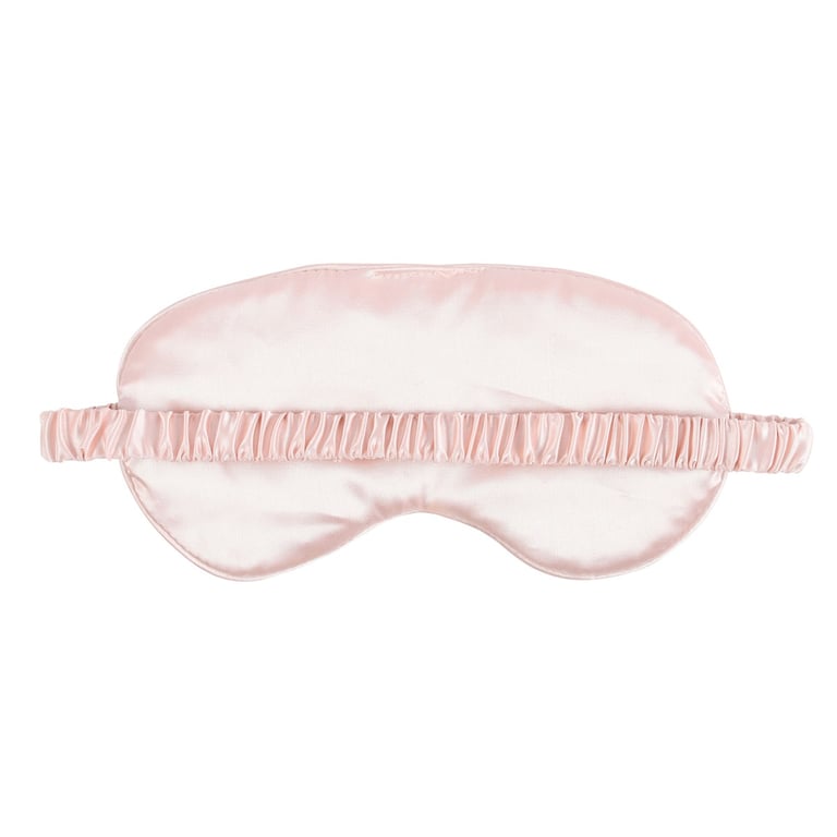 Manifesting My Dreams Pink Satin Sleep Mask - 100 Polyester, Recharge Your Night s Rest
