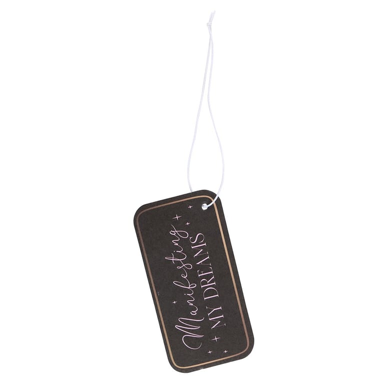 Manifest Your Dreams Musk Scented Air Freshener - Home Fragrance for Positive Affirmations