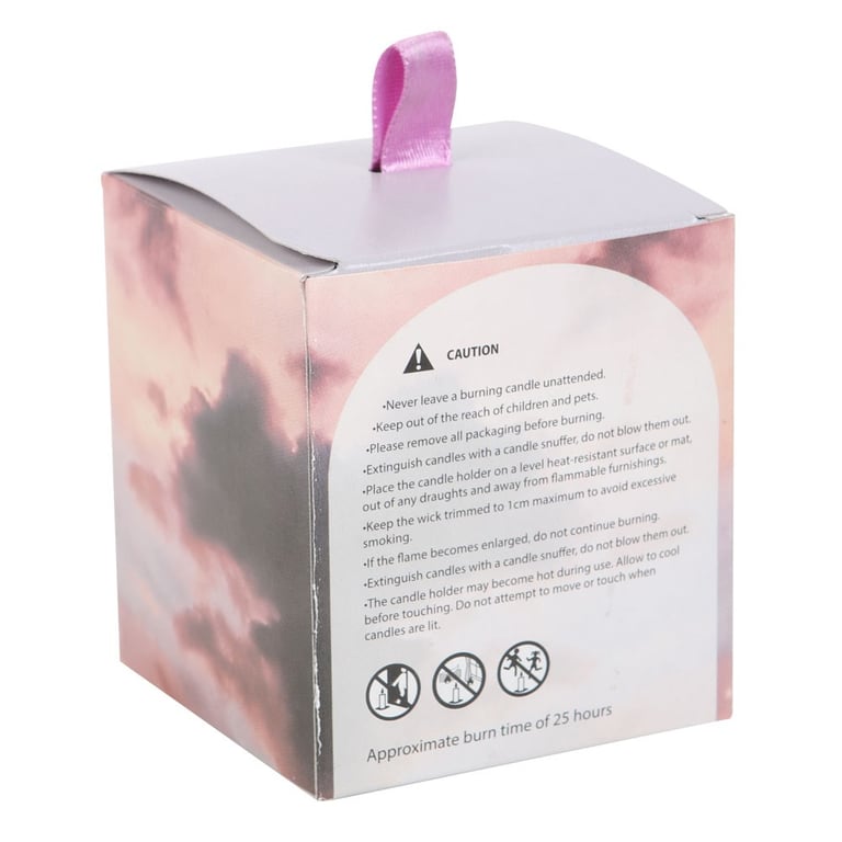 Abundance French Lavender Crystal Chip Paraffin Wax Candle