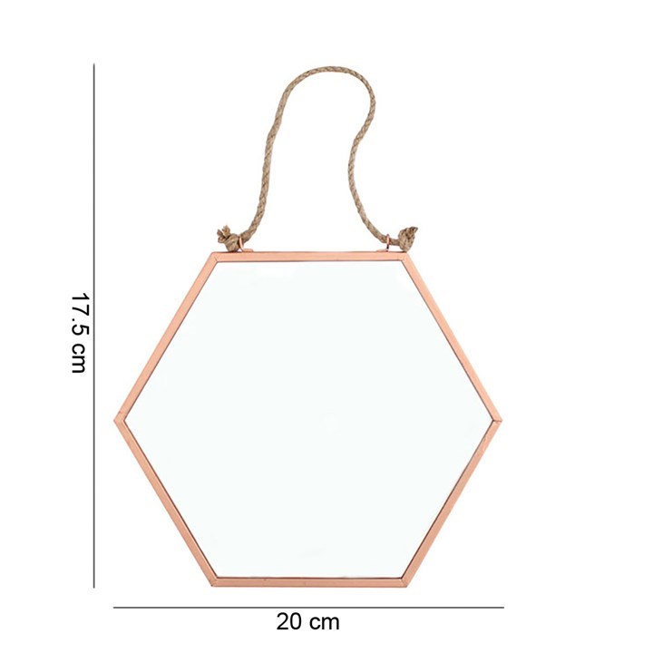 Small Geometric Mirror - Modern Home Decor Accessory