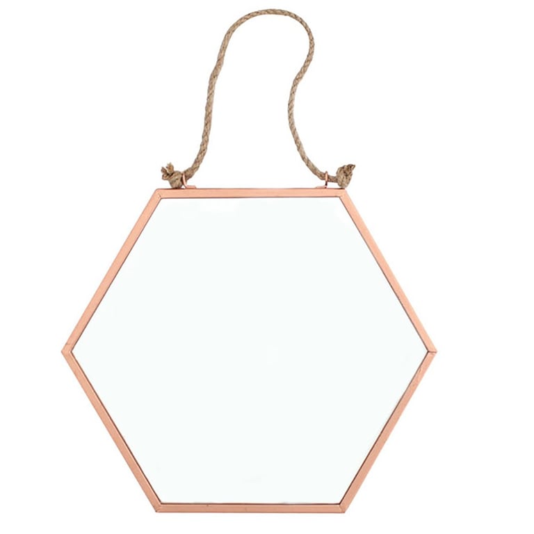 Small Geometric Mirror - Modern Home Decor Accessory