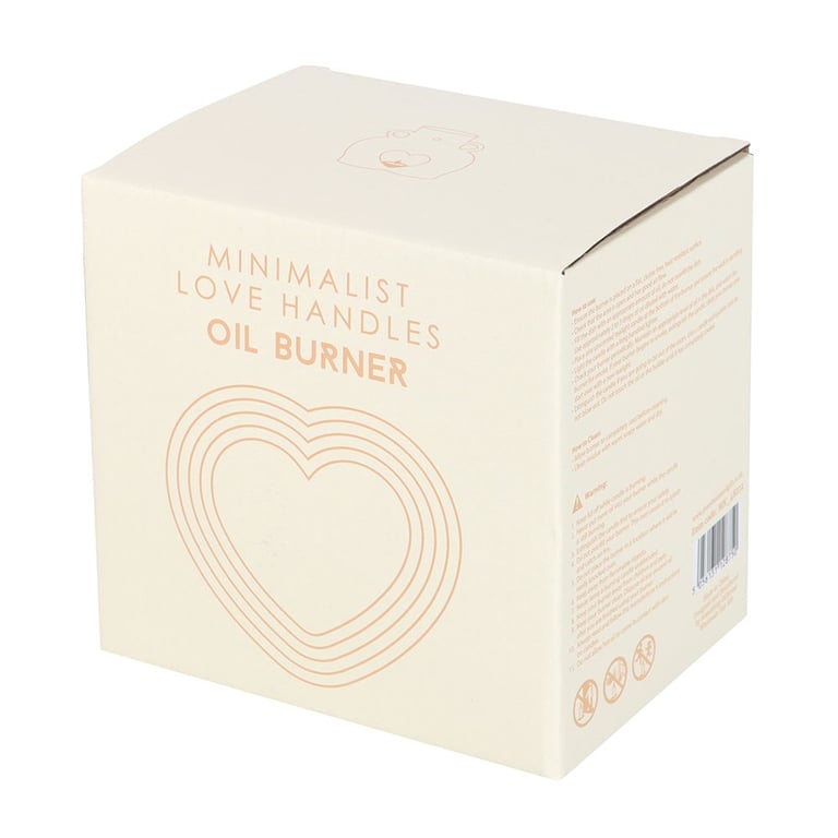 Dolomite Cream Speckle Bum Oil Burner - Unique Home Decor Wax Warmer