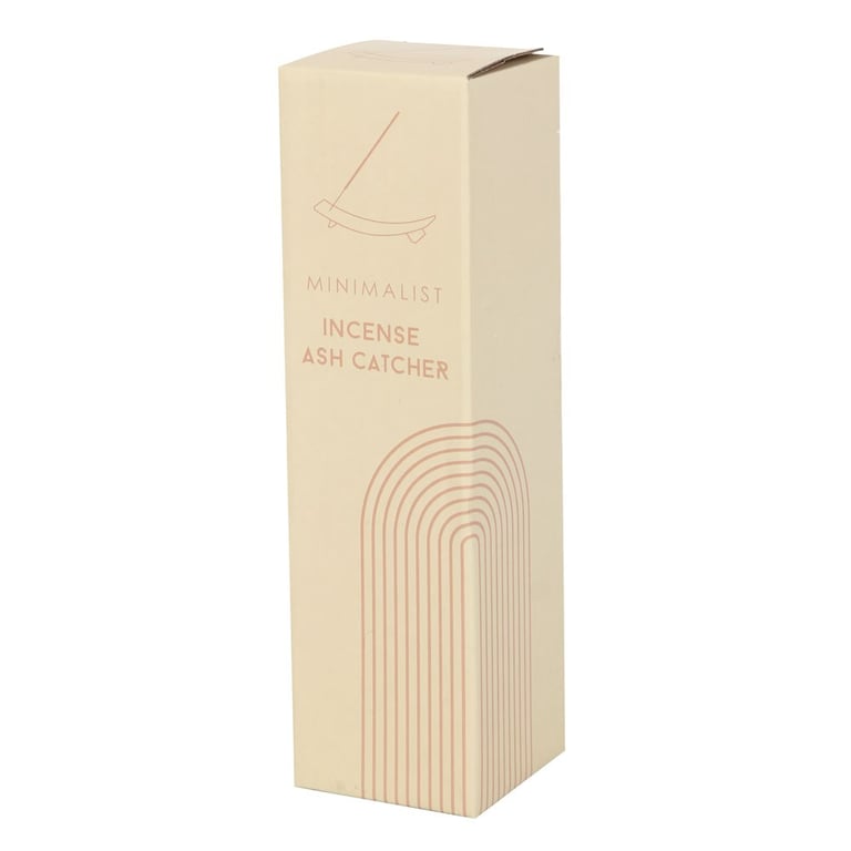 Modern Cream Speckle Incense Ash Catcher & Holder - Home Decor Item