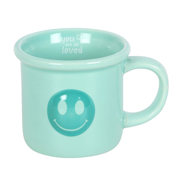 You Are So Loved Happy Face 400ml Inspirational Mug