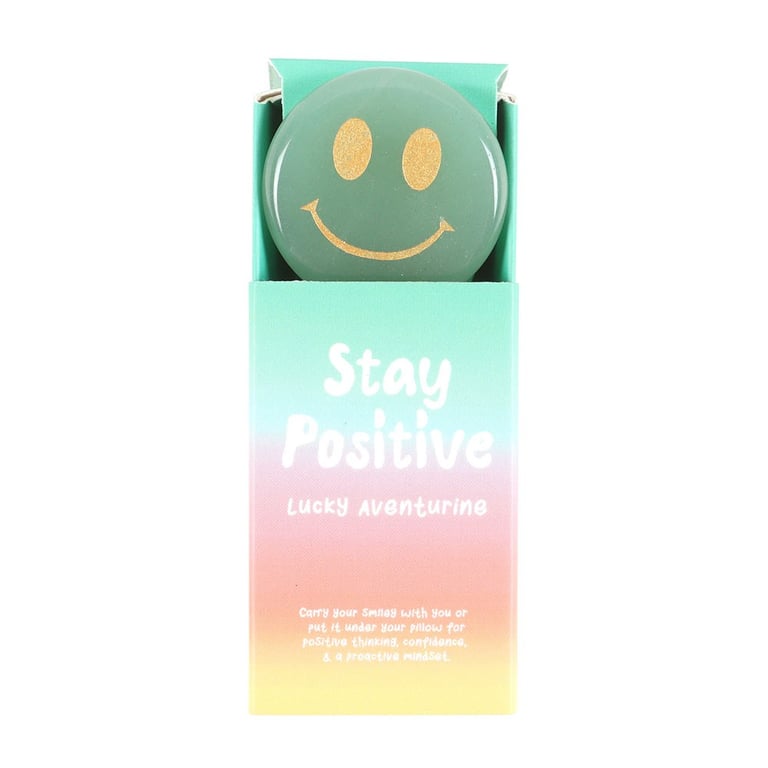 Aventurine Happy Face Crystal - Stay Positive and Find Happiness in Every Moment