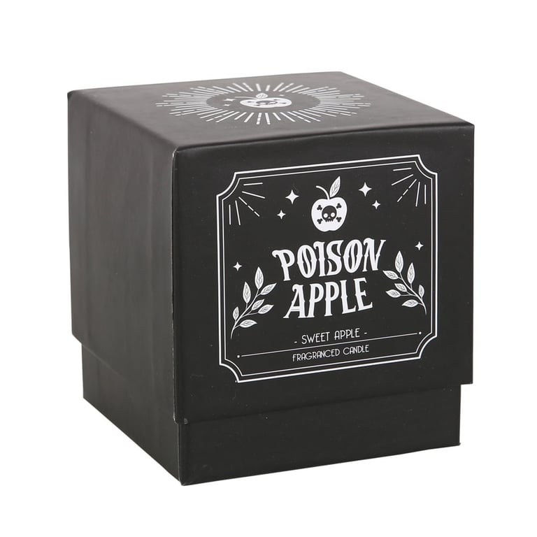 Poison Apple Sweet Apple Candle - 21 Hour Burn Time Home Fragrance with Captivating Sweet Apple Scent