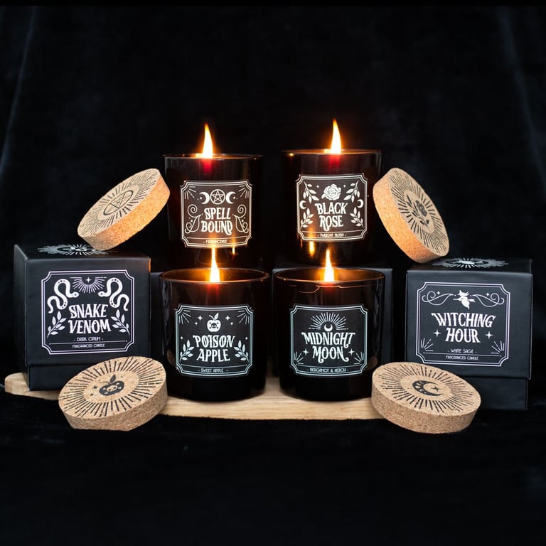 Witching Hour White Sage Candle - Enchanting Home Aromatherapy with 21hr Burn Time