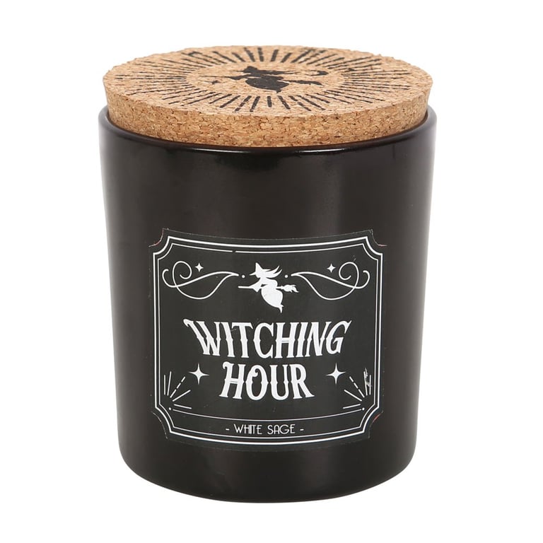 Witching Hour White Sage Candle - Enchanting Home Aromatherapy with 21hr Burn Time