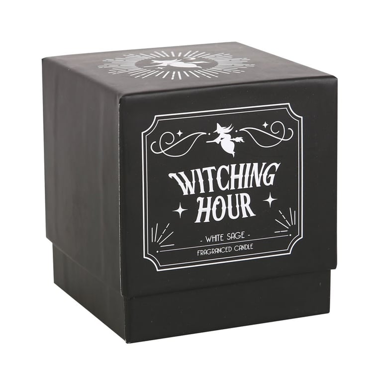 Witching Hour White Sage Candle - Enchanting Home Aromatherapy with 21hr Burn Time