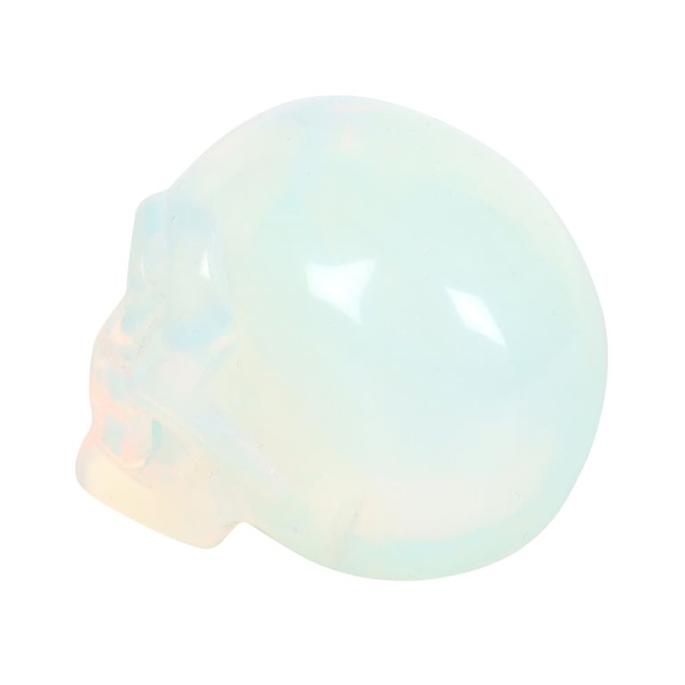 Opalite Crystal Skull - Love Stone Desk Accessory