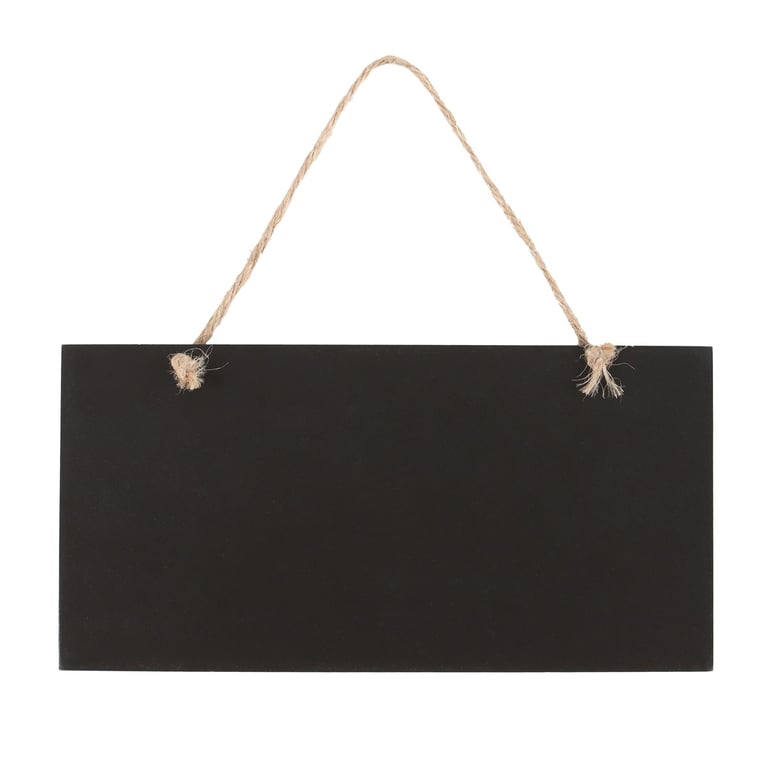 Welcome Foolish Mortals Black Vintage-Style Hanging Sign