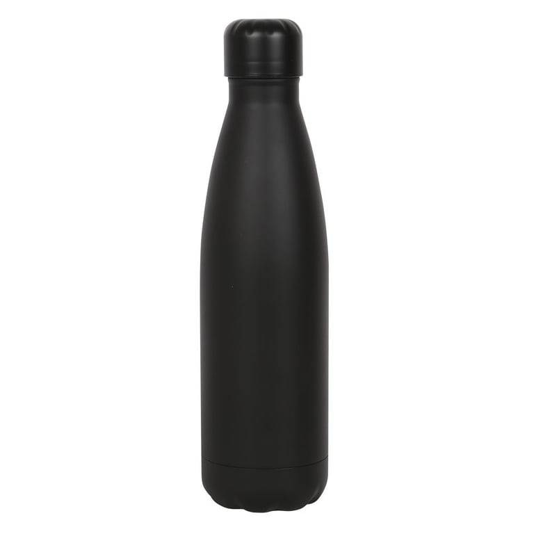 Goth Juice 500ml Black Metal Water Bottle - Gothic Themed Drinkware