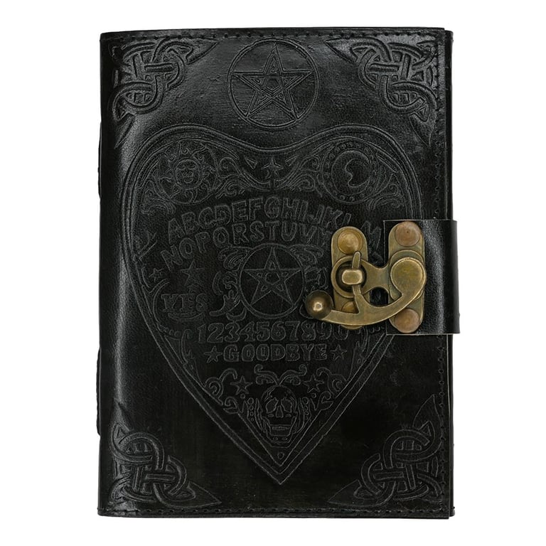Leather Spirit Board Journal - Enchanted Spell Book Notebook