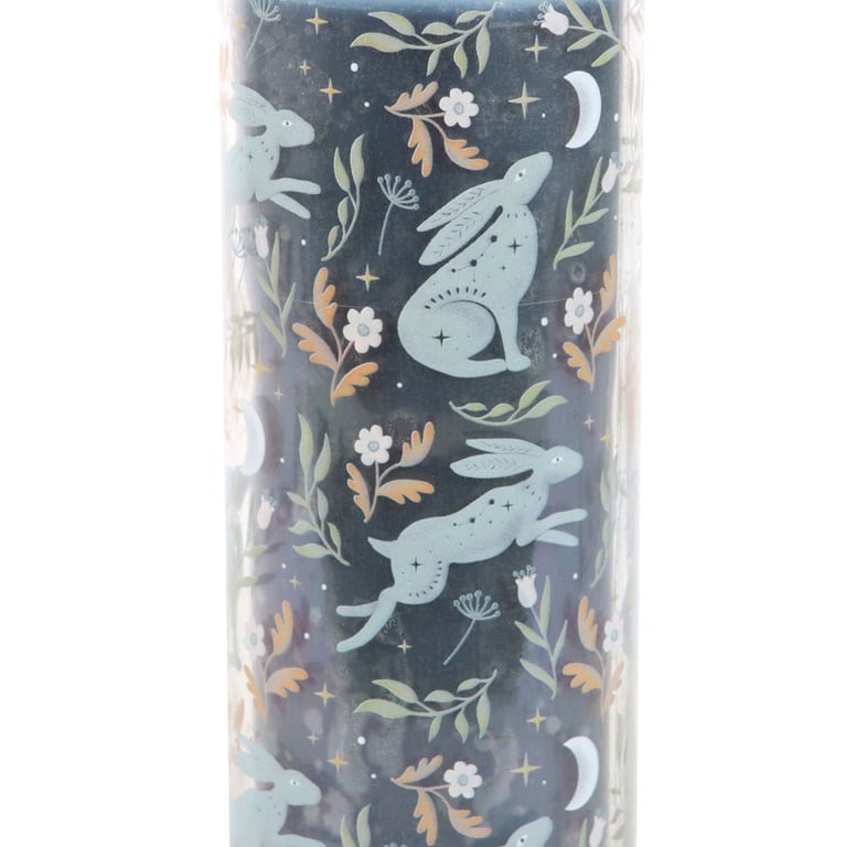 Midnight Hare 7 Day Wild Tulip Vegan Wax Candle - 70 Hour Burn Time