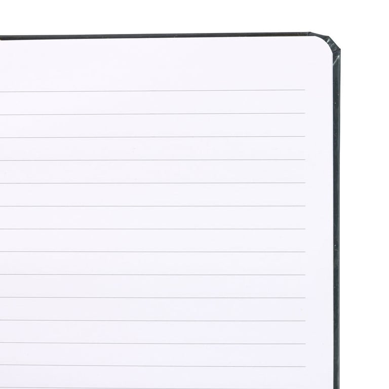 Midnight Hare A5 Notebook - Gold Foil Lined Pages & Ribbon Marker