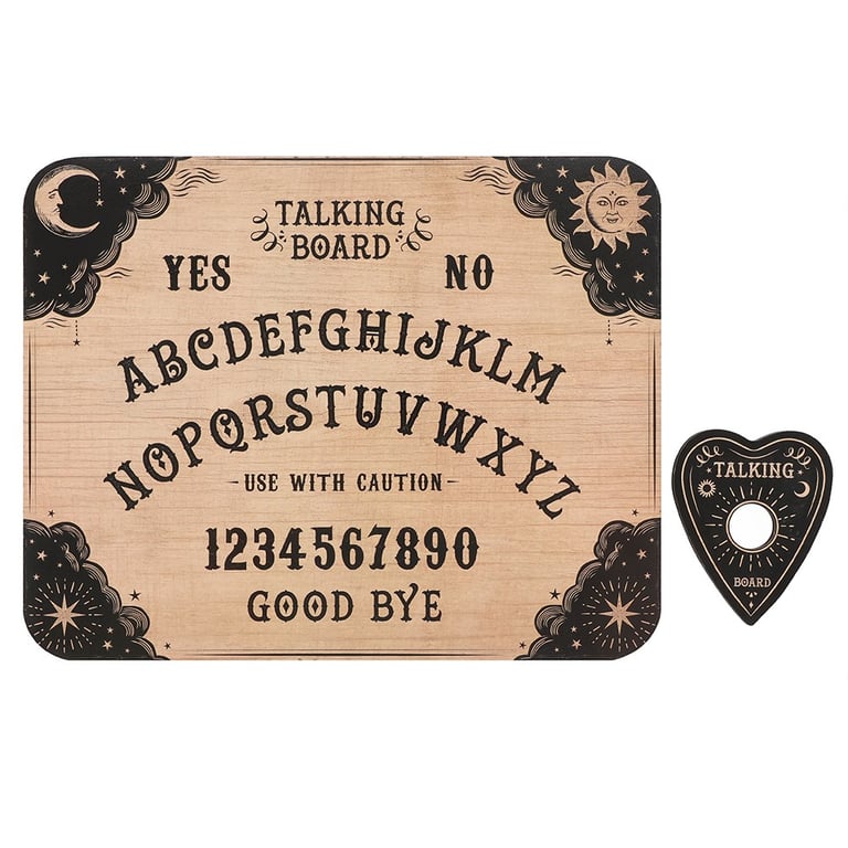 Classic Style Talking Board - Spiritual Entertainment Kit with Planchette