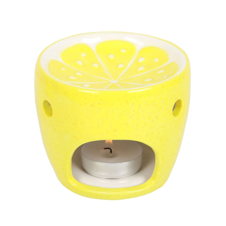 Lemon Oil Burner - Vibrant Home Decor Fragrance Diffuser