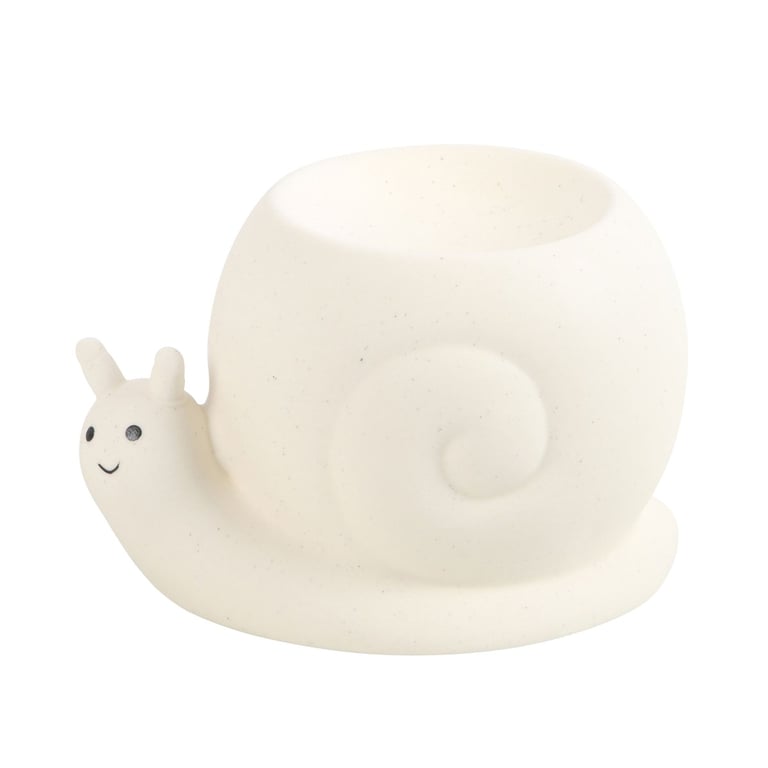 Contemporary Stone Snail Oil Burner - Home Fragrance Diffuser & Wax Melt Warmer