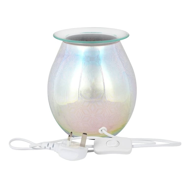 3D Geometric Light Up Electric Oil Burner - Home Decor Essentials