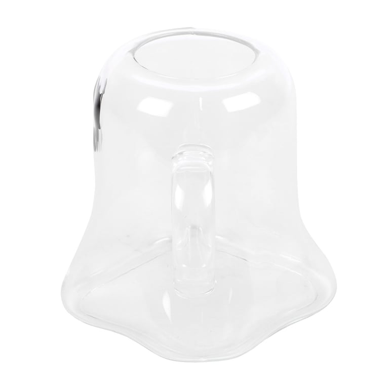 Ghost Shaped Glass Mug - Seasonal 600ml Spooky Design