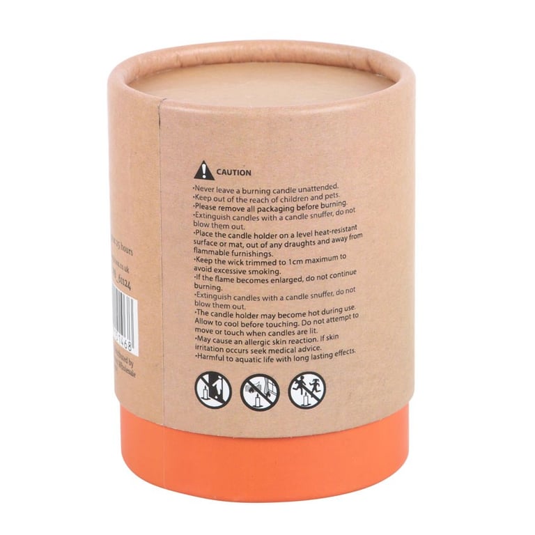Ghostly Vanilla Vegan Paraffin Wax Candle - 25 Hour Burn Time, Phantasmic Fragrance