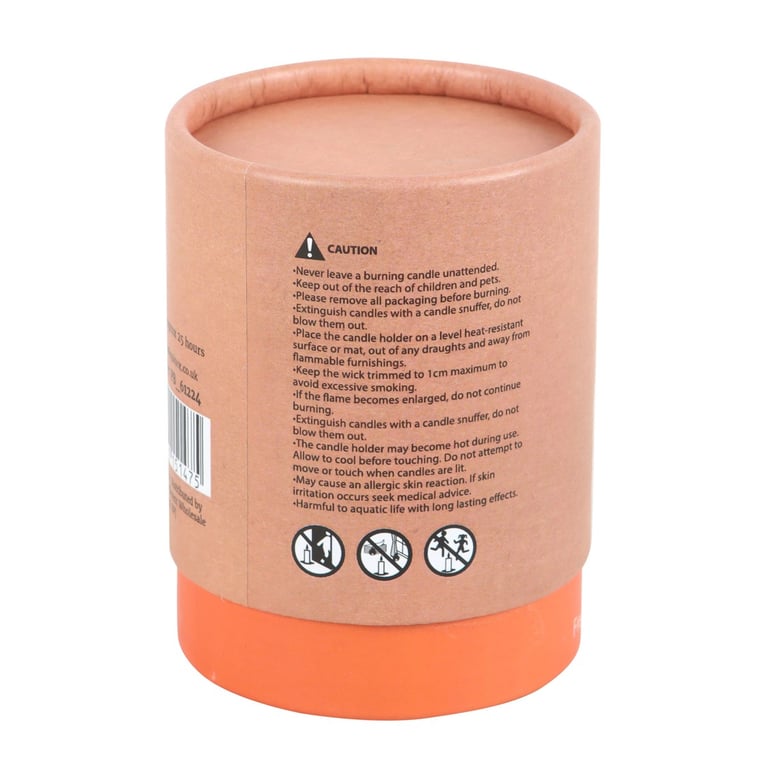 Pumpkin Spice Candle - 25 Hour Burn Time, Vegan Paraffin Wax, Halloween Decor