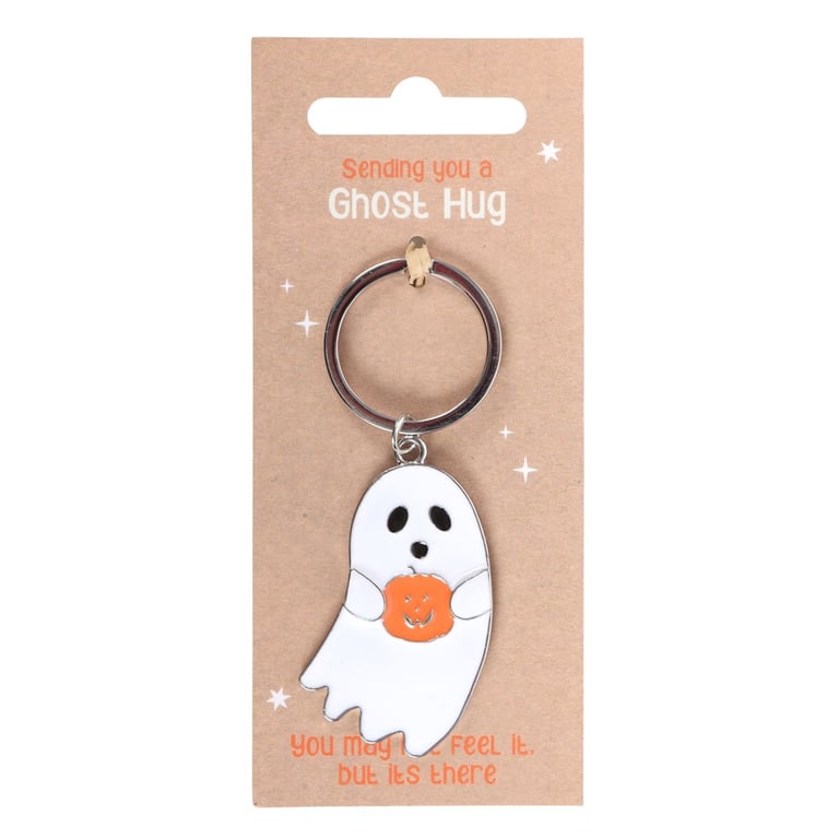 Ghost Hug Keyring - Portable Comfort for Your Keys