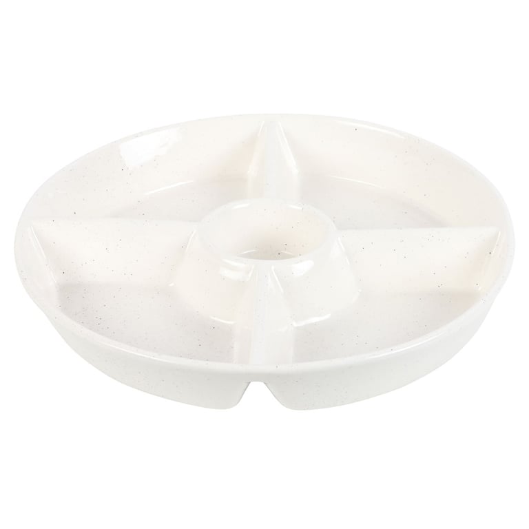 Ghost Chip & Dip Snack Dish - Food Safe Halloween Partyware