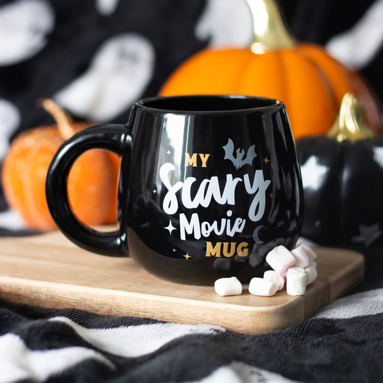 Rounded My Scary Movie Mug - Halloween Themed 490ml Capacity
