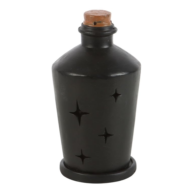 Witches Brew Potion Bottle Incense Cone Burner - Magical Home Fragrance Holder