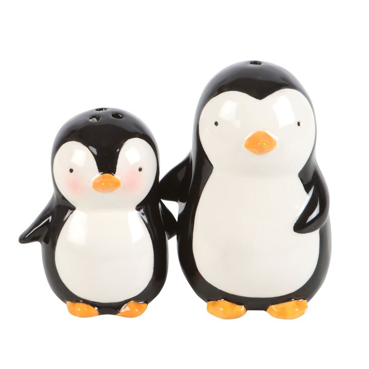 Penguin Salt and Pepper Shakers - Whimsical Winter Table Decor