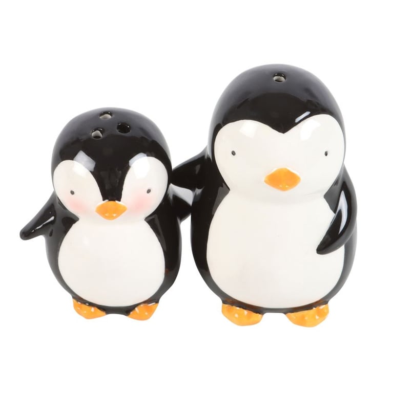Penguin Salt and Pepper Shakers - Whimsical Winter Table Decor