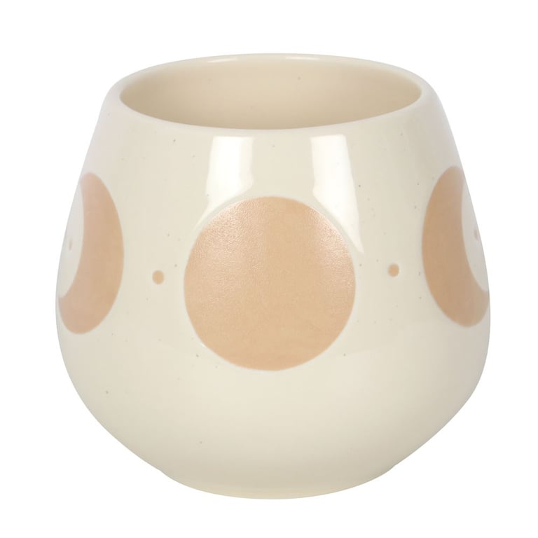 Moon Phase Rounded Mug - Microwave & Dishwasher Safe Home Decor Gift