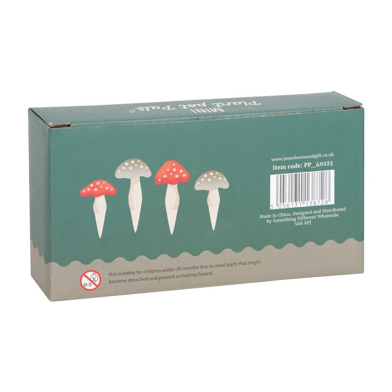 Mini Mushroom Plant Pot Pals - Whimsical Ornaments for Home Decor