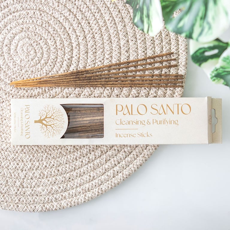 Palo Santo Natural Incense Sticks - Calming Aroma & Positive Energy