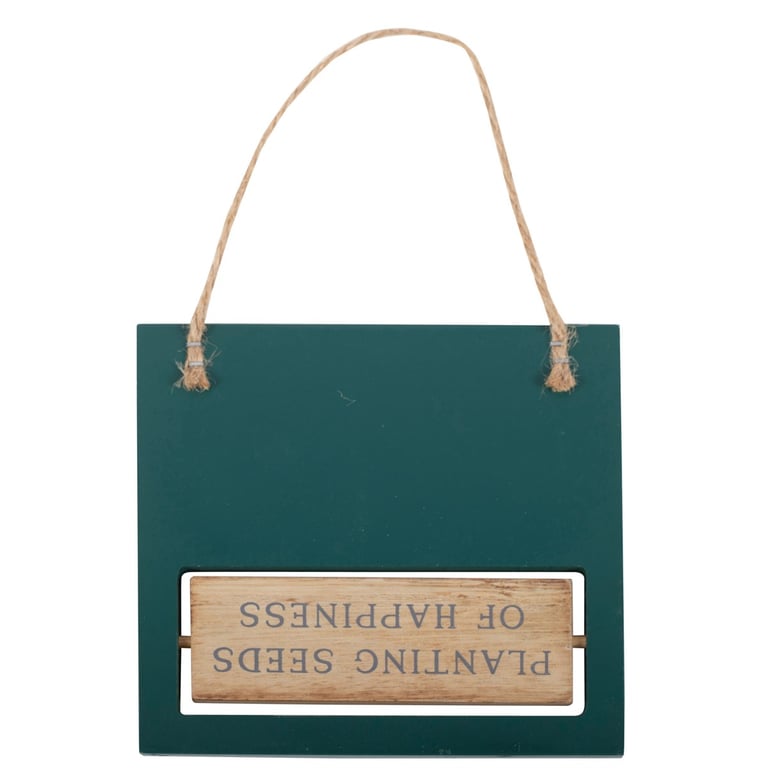 You ll Find Me in the Garden Reversible Hanging Sign - Work Rest Outdoor Decor