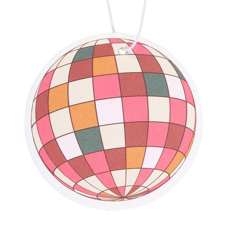 Honey Scented Disco Ball Air Freshener - Retro Travel Fragrance