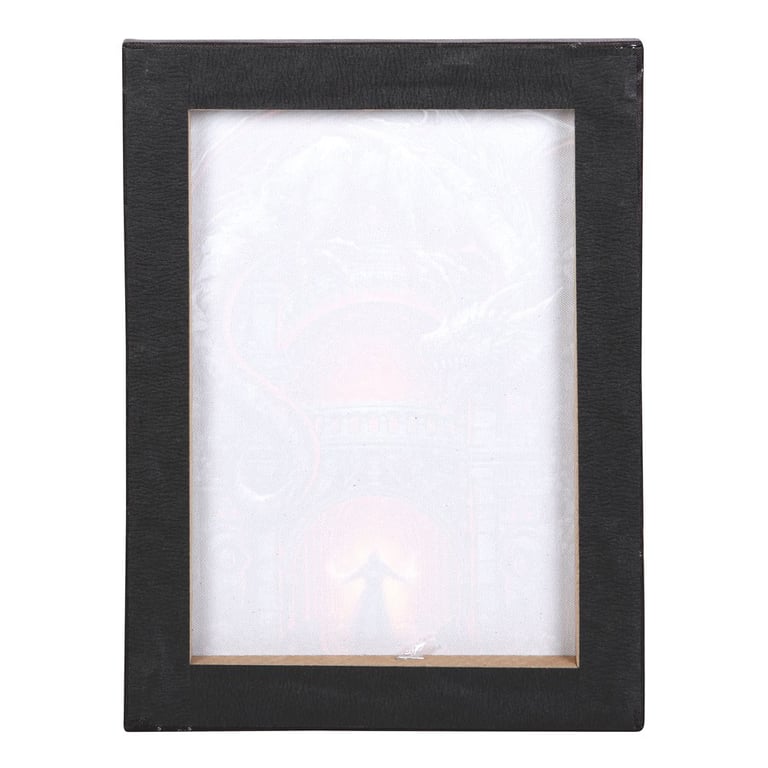 Dragon s Lair 19x25cm Licensed Canvas Plaque - Gothic Home Decor Artwork