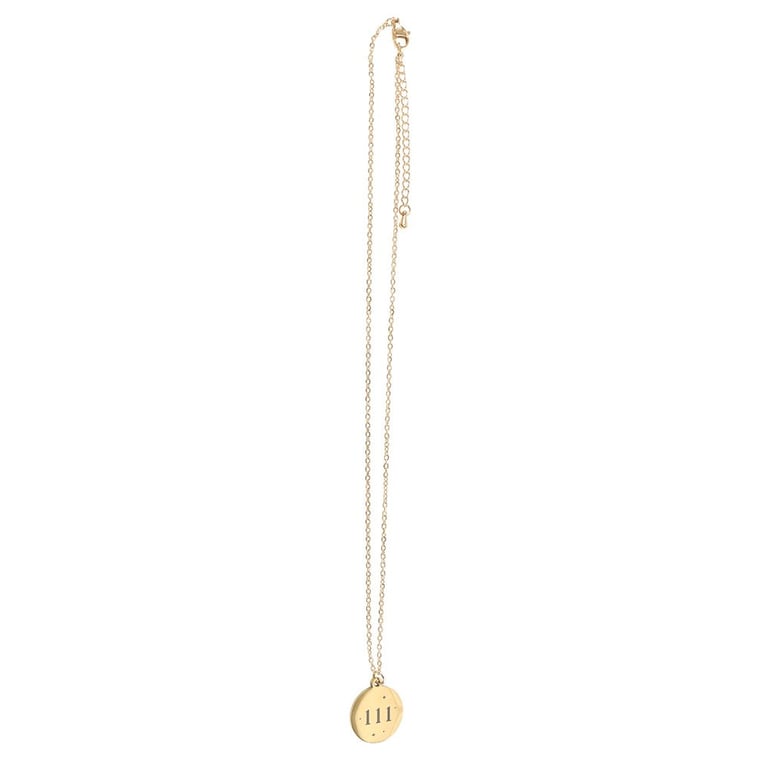 Angel Number Necklaces Set - 9 Stainless Steel Spiritual Symbols for Intuition, Alignment & Abundance