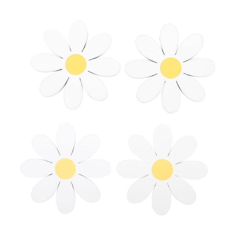 Daisy Shaped Coasters - Protect Your Tabletops in Style