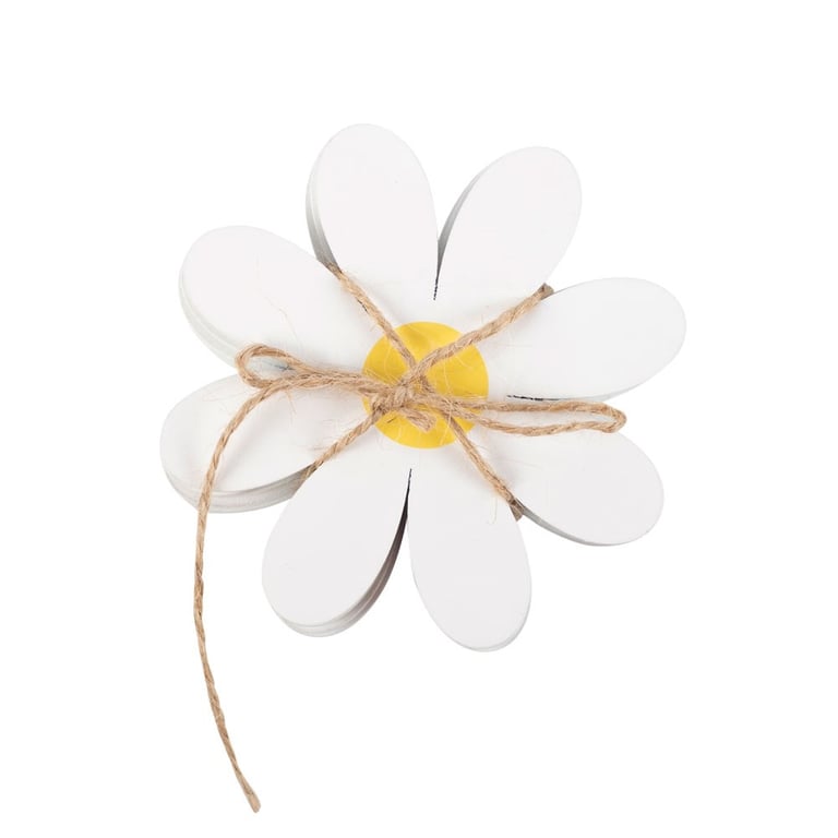 Daisy Shaped Coasters - Protect Your Tabletops in Style