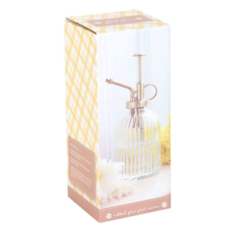 Textured Glass Vintage Plant Mister - 230ml Indoor Garden Tool