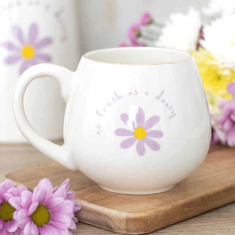 Fresh as a Daisy 500ml Spring Flowers Mug - Perfect Hand Wash Gift for Birthdays & Mother s Day