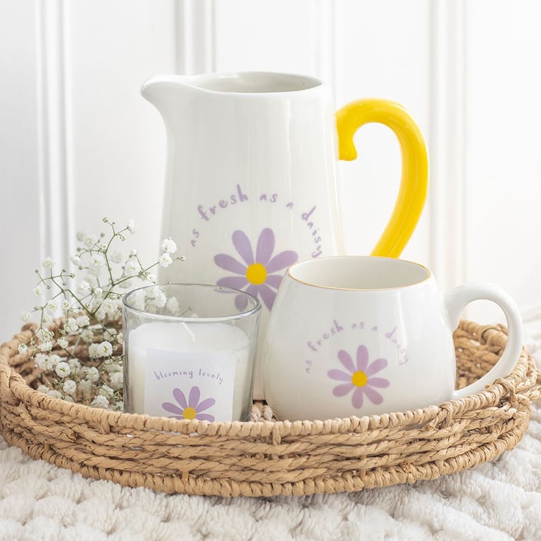 Blooming Lovely 20-Hour Wildflower Scented Paraffin Wax Candle