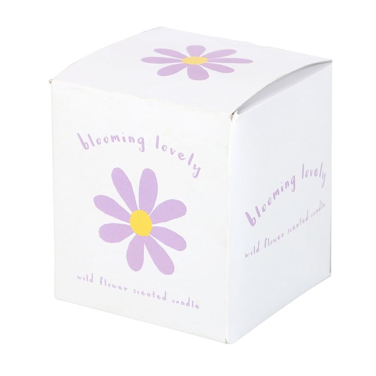 Blooming Lovely 20-Hour Wildflower Scented Paraffin Wax Candle